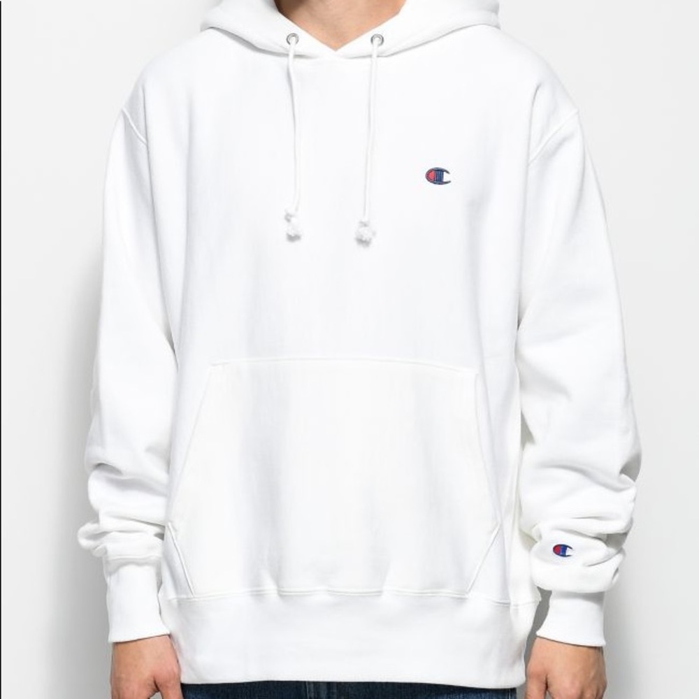 White champion sweatshirt
